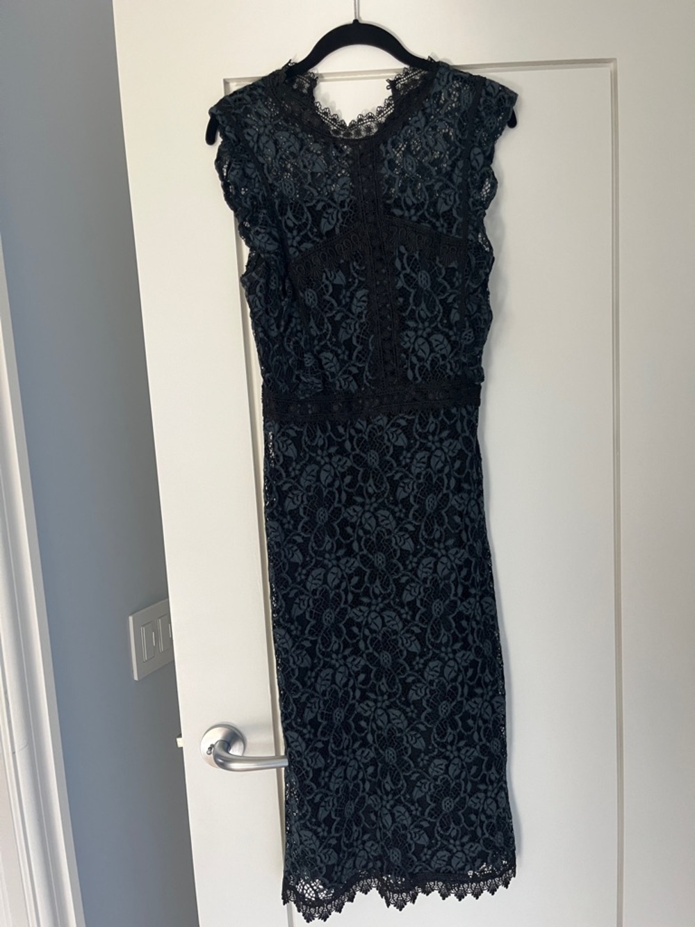Zara  Lace Midi Dress